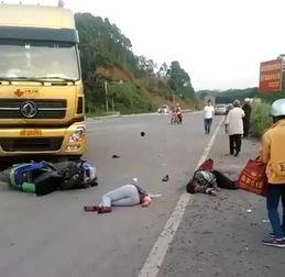 大货车视频车祸,大货车车祸现场直击